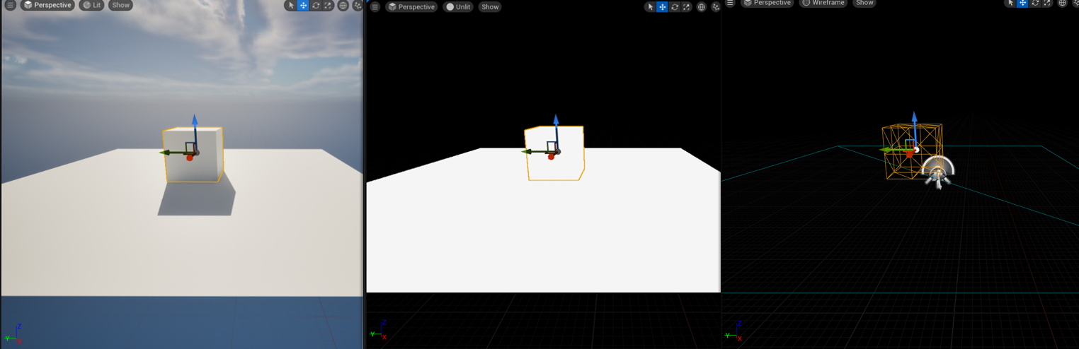 ../../_images/CommonlyUsedViewModes.png